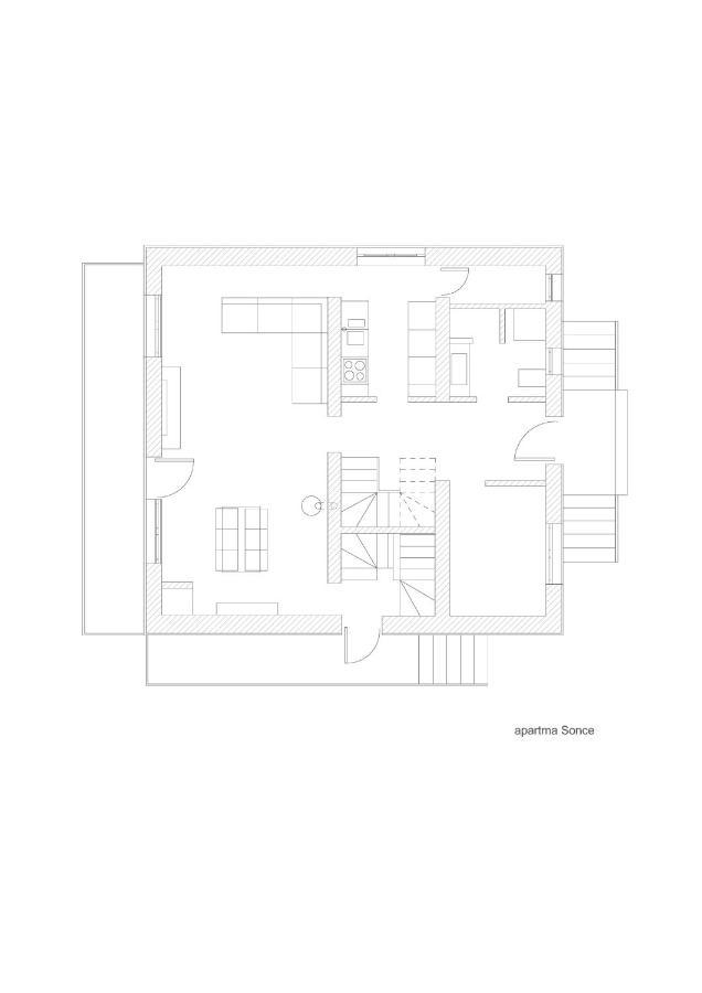 Apartment And Rooms Hisa Sonca Kobarid Exteriér fotografie